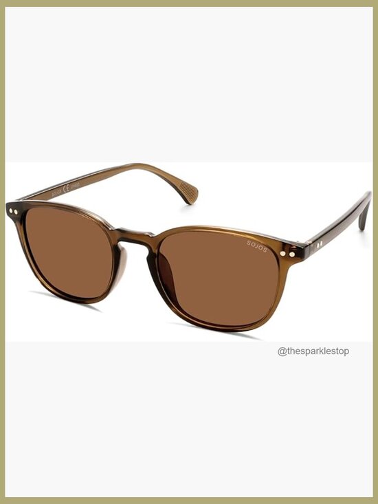 Polarized Sunglasses with UV400 Protection, Lightweight Plastic Frames main image 4